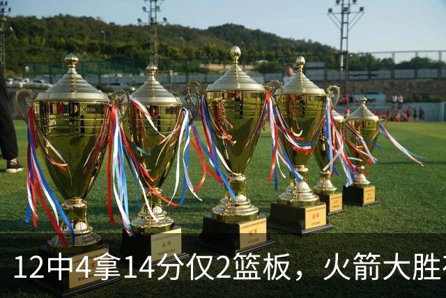 12中4拿14分仅2篮板，火箭大胜夜他正负值+23